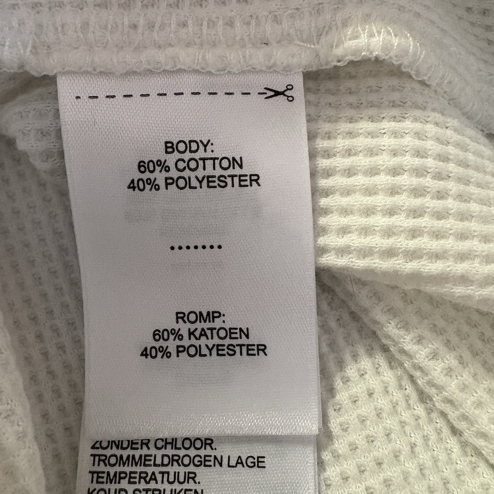 Harley Davidson Women's Long Sleeve Waffle Thermal Shirt - Picture 8 of 9